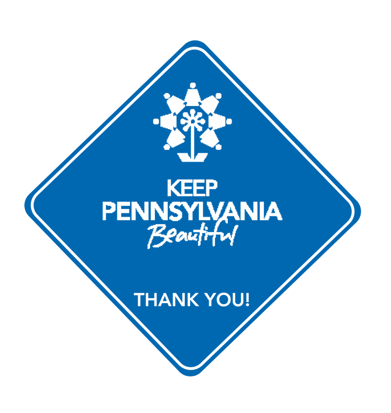 Keeping Pennsylvania Beautiful Sign